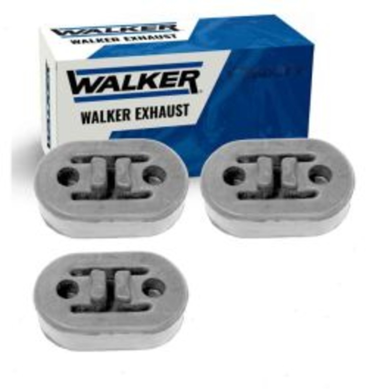 3 pc Walker Muffler Left Exhaust System Insulators for 2009-2010 Dodge Journey 3.5L V6