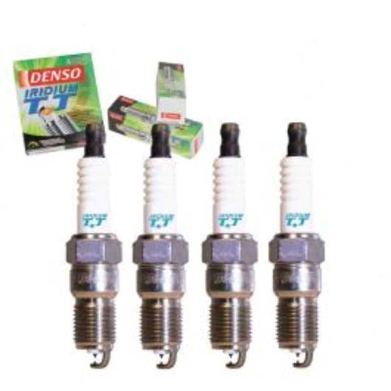 4 pc DENSO Iridium TT Spark Plugs for 1983 Mercury LN7 1.6L L4