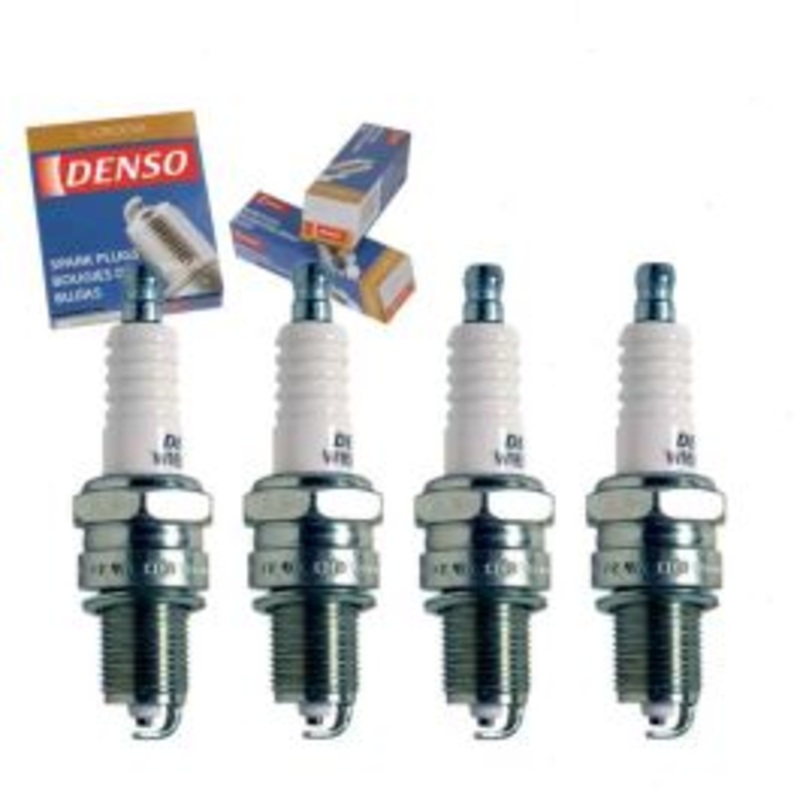 4 pc DENSO Standard U-Groove Spark Plugs for 1983-1984 Renault Alliance 1.4L L4
