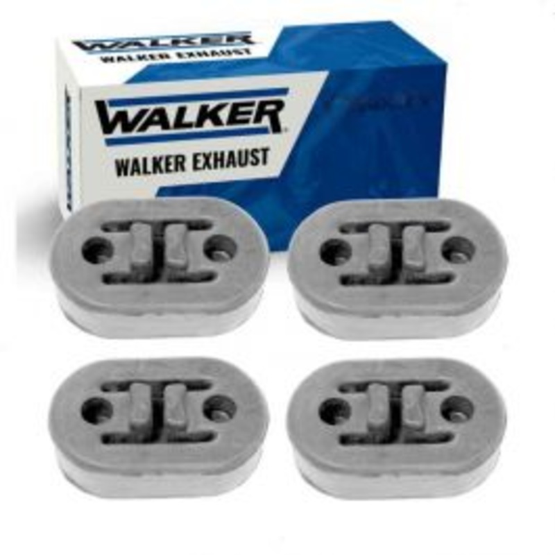 4 pc Walker Exhaust System Insulators for 1988-1991 Mazda 626 2.2L L4