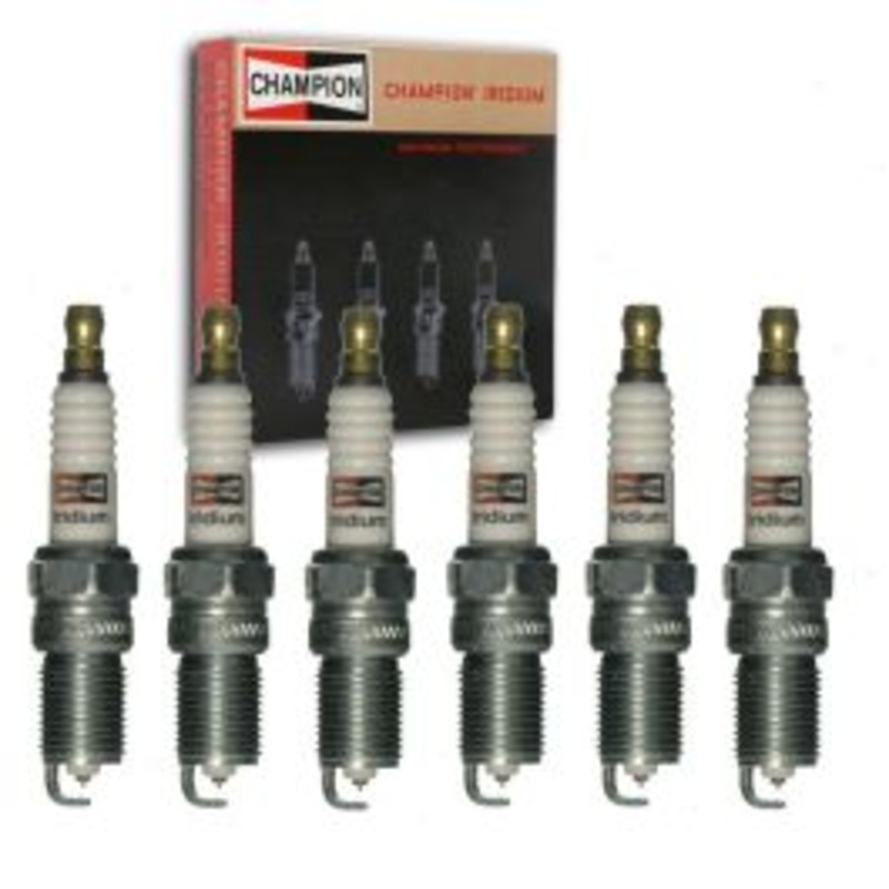 6 pc Champion Iridium Spark Plugs for 1996-2004 GMC Sonoma 4.3L V6