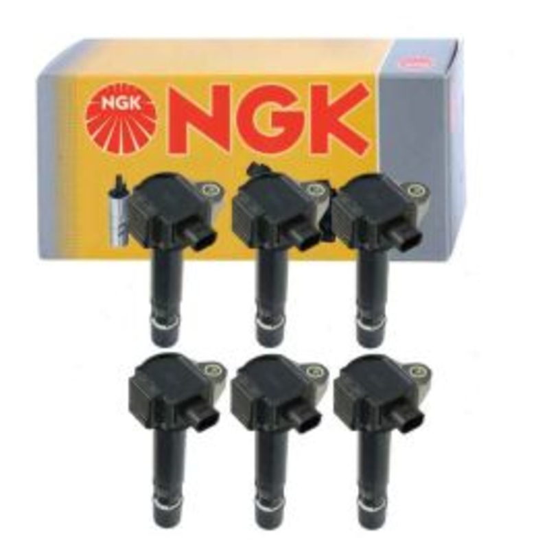 6 pc NGK Ignition Coils for 2015-2019 Acura TLX 3.5L V6