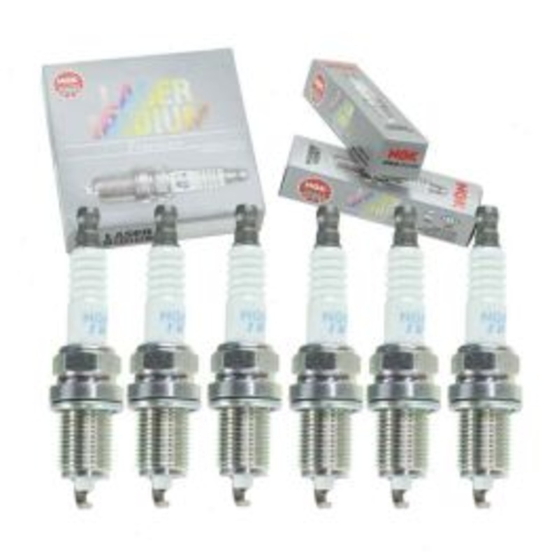 6 pc NGK Laser Iridium Spark Plugs for 2002-2003 Acura TL 3.2L V6