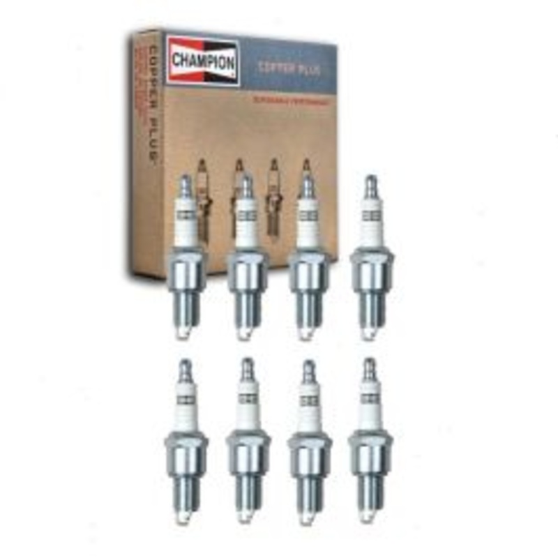 8 pc Champion Copper Plus Spark Plugs for 1971-1973 Jeep J-4500 5.0L 5.9L V8
