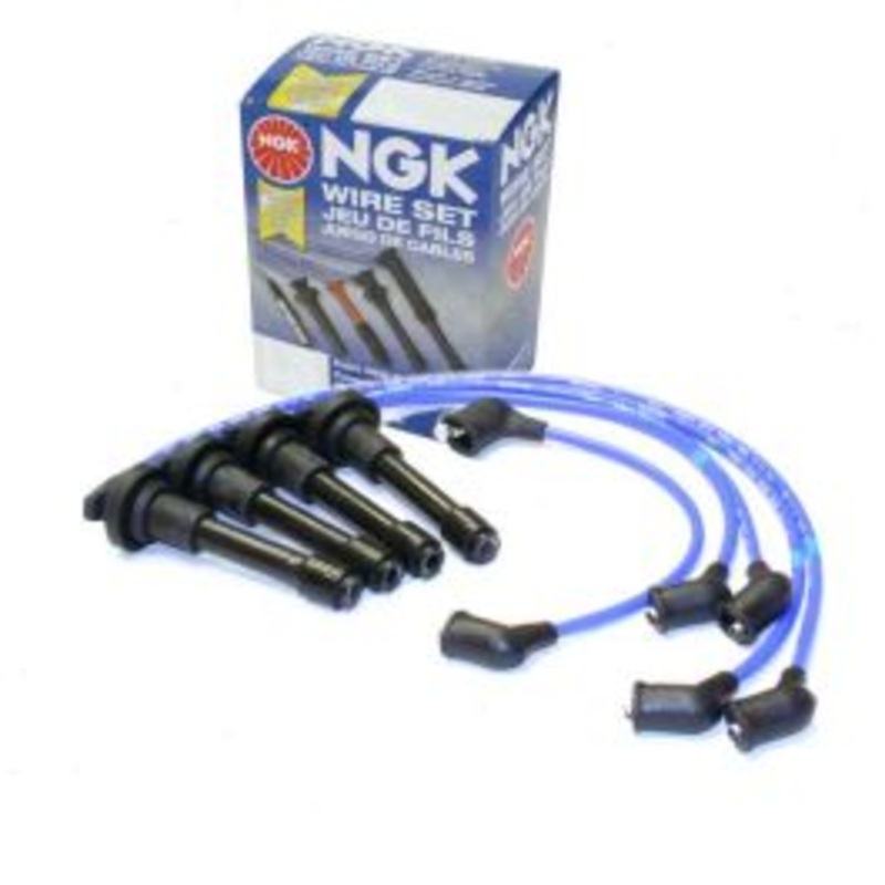 NGK Spark Plug Wire Set for 1991-1993 Nissan NX 1.6L L4