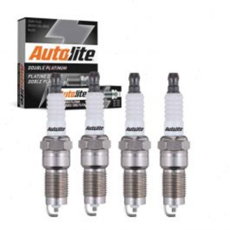 4 pc Autolite Double Platinum APP5143 Spark Plug