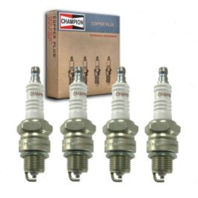 4 pc Champion Copper Plus Spark Plugs for 1961-1965 Triumph TR4 2.0L 2.1L L4