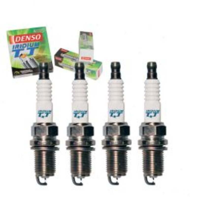 4 pc DENSO Iridium TT Spark Plugs for 1988-1990 Honda Prelude 2.0L L4