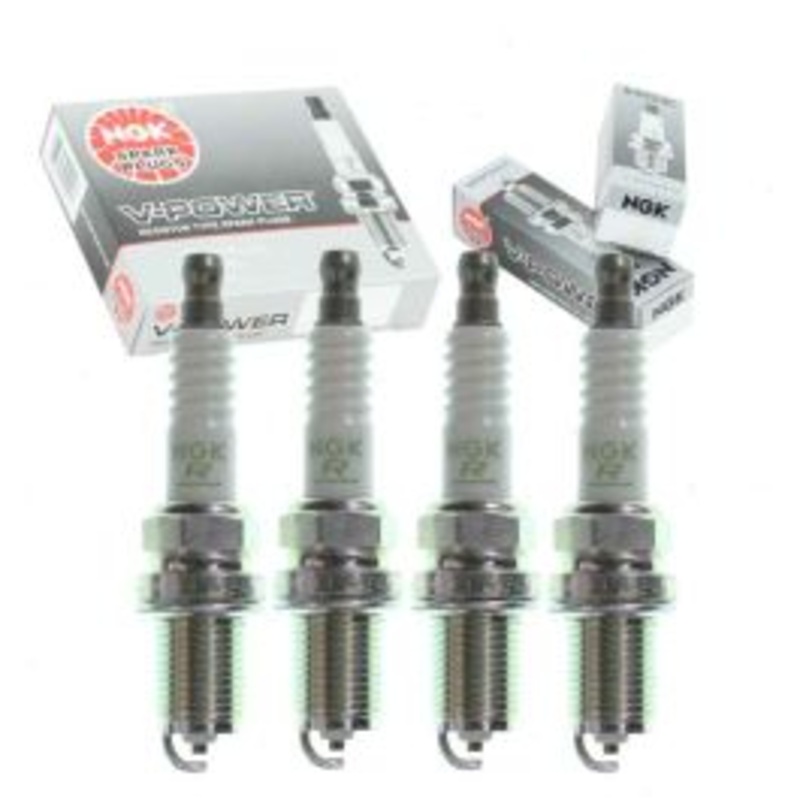 4 pc NGK V-Power Spark Plugs for 1995-1999 Dodge Avenger 2.0L L4