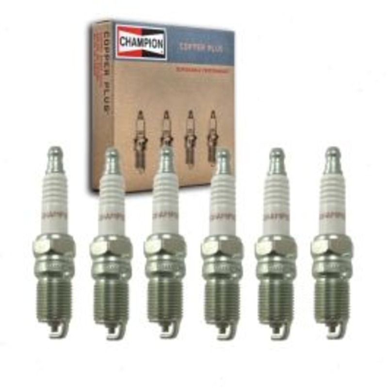 6 pc Champion Copper Plus Spark Plugs for 1988-1993 Mercedes-Benz 300TE 3.0L L6
