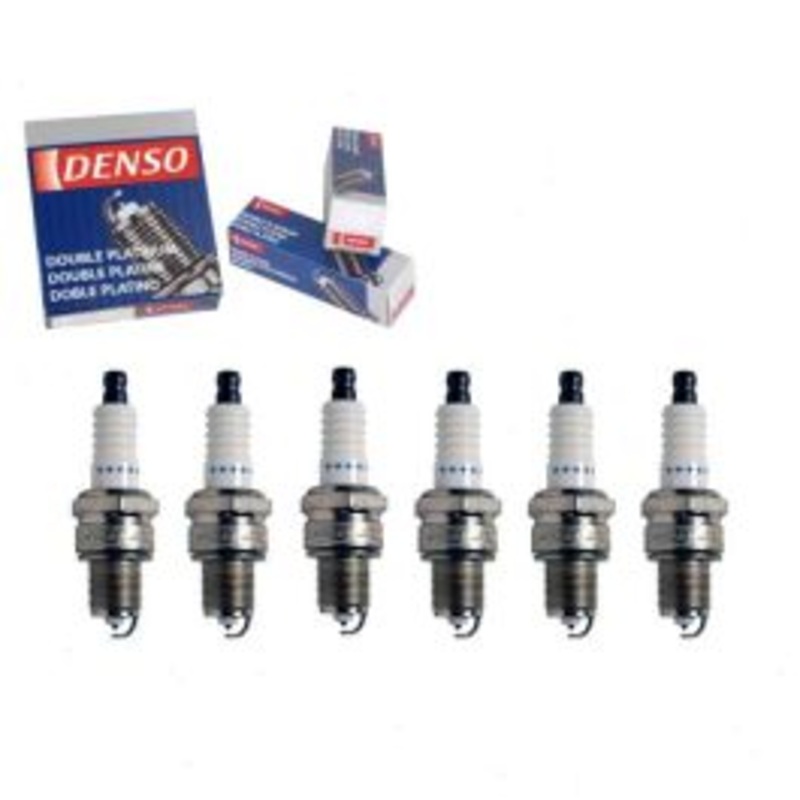 6 pc DENSO Double Platinum Spark Plugs for 1978-1984 BMW 633CSi 3.2L L6