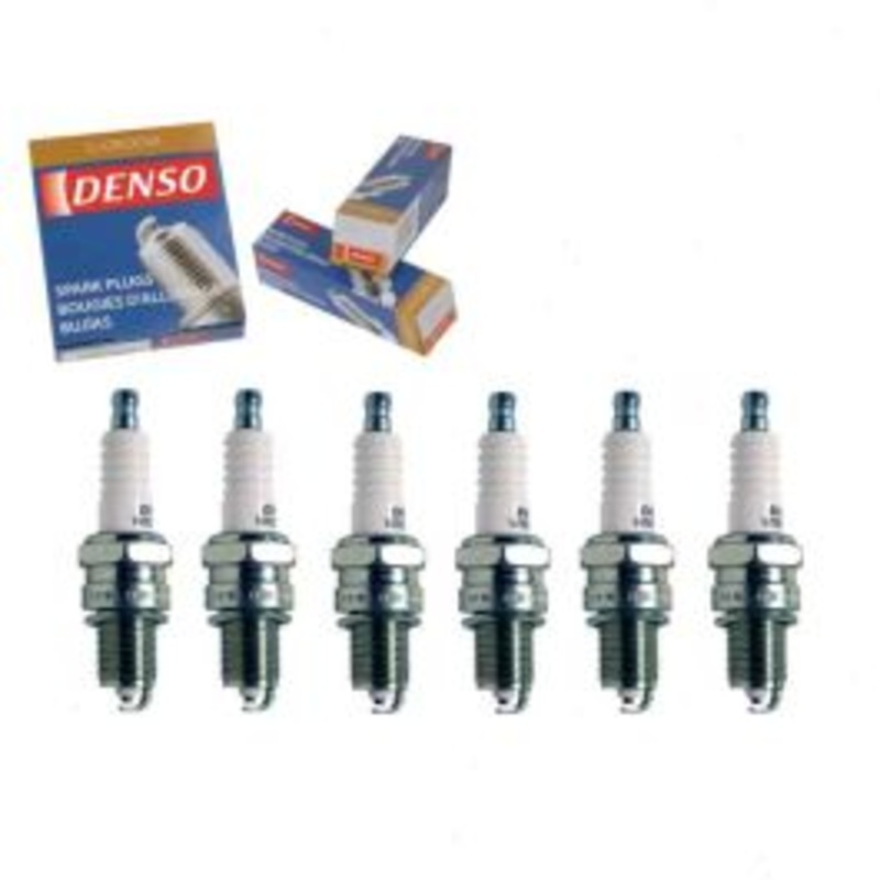 6 pc DENSO Standard U-Groove Spark Plugs for 1968-1969 Buick Skylark 4.1L L6