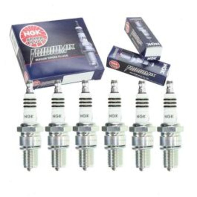 6 pc NGK Iridium IX 6664 BR7EIX Spark Plugs