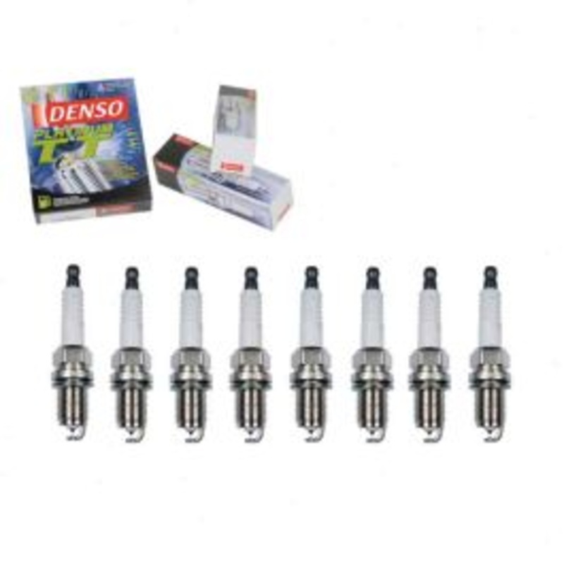 8 pc DENSO Platinum TT Spark Plugs for 1985 Buick Riviera 5.0L V8