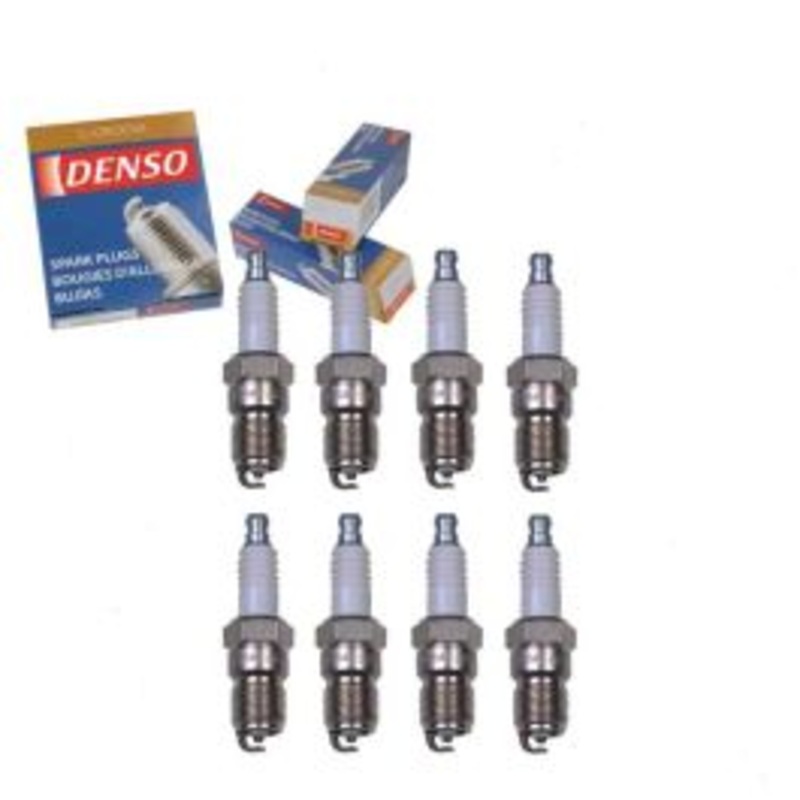 8 pc DENSO Standard U-Groove Spark Plugs for 1996-2000 GMC C3500 5.7L 7.4L V8