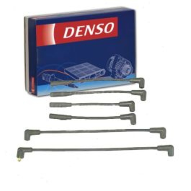 DENSO Spark Plug Wire Set for 1988-1989 Eagle Premier 2.5L L4