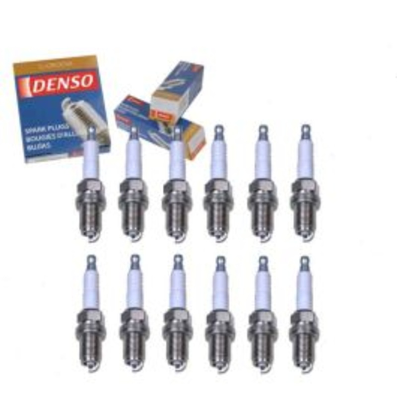 12 pc DENSO Standard U-Groove Spark Plugs for 1989-1993 Porsche 911 3.6L H6