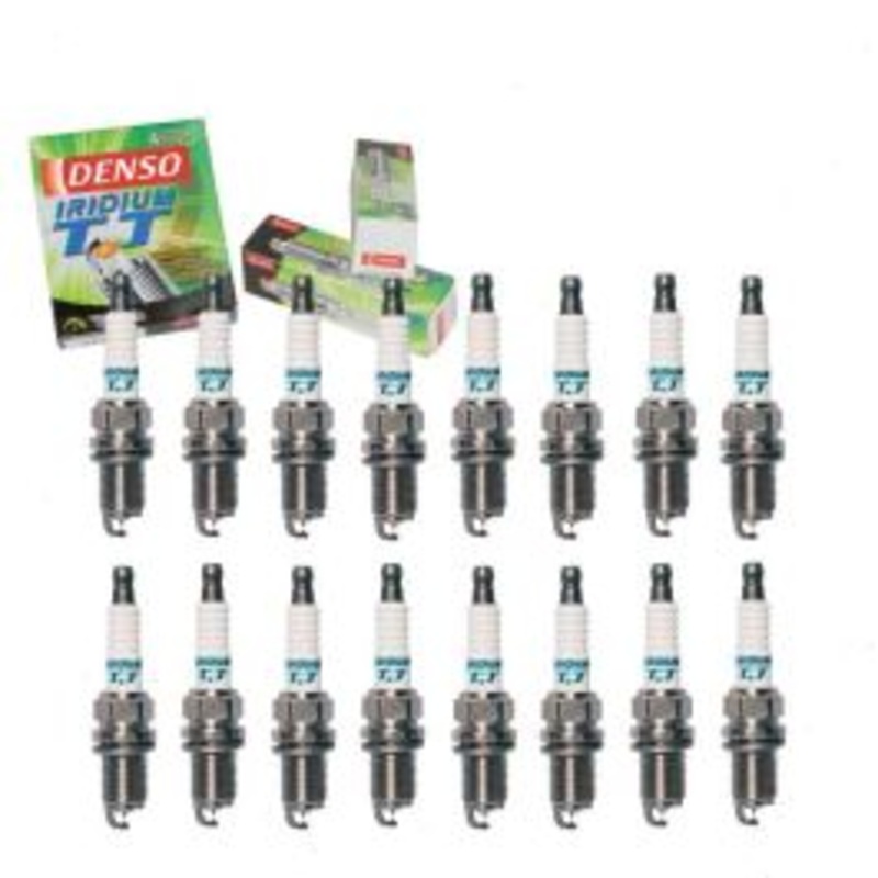 16 pc DENSO Iridium TT Spark Plugs for 2006-2007 Mercedes-Benz R500 5.0L V8