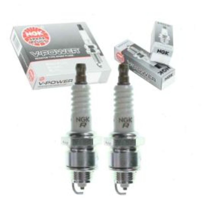 2 pc NGK V-Power 4536 XR45 Spark Plugs
