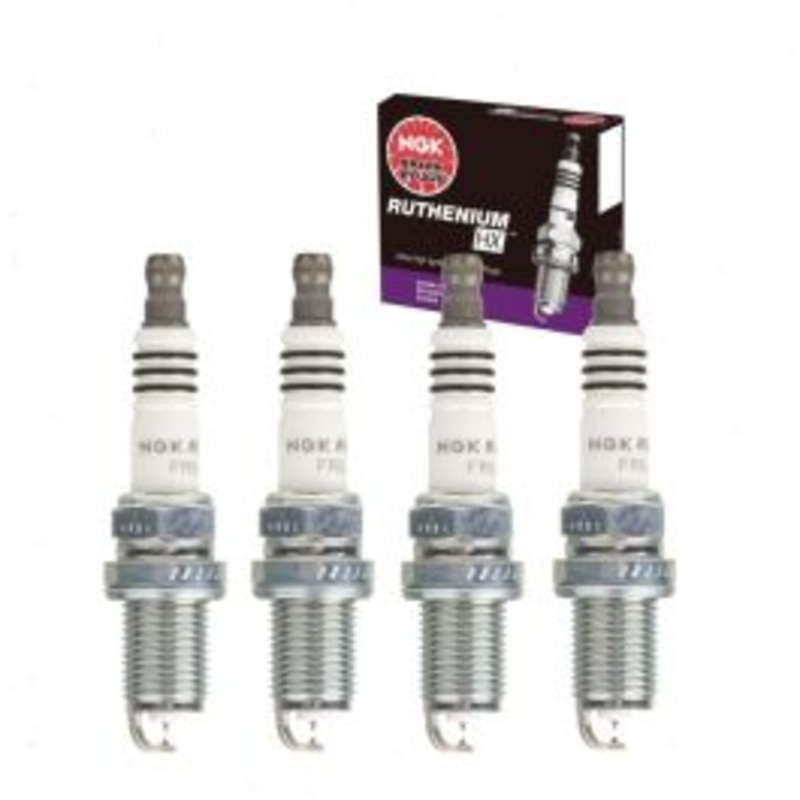 4 pc NGK Ruthenium HX Spark Plugs for 2000-2002 Chevrolet Prizm 1.8L L4