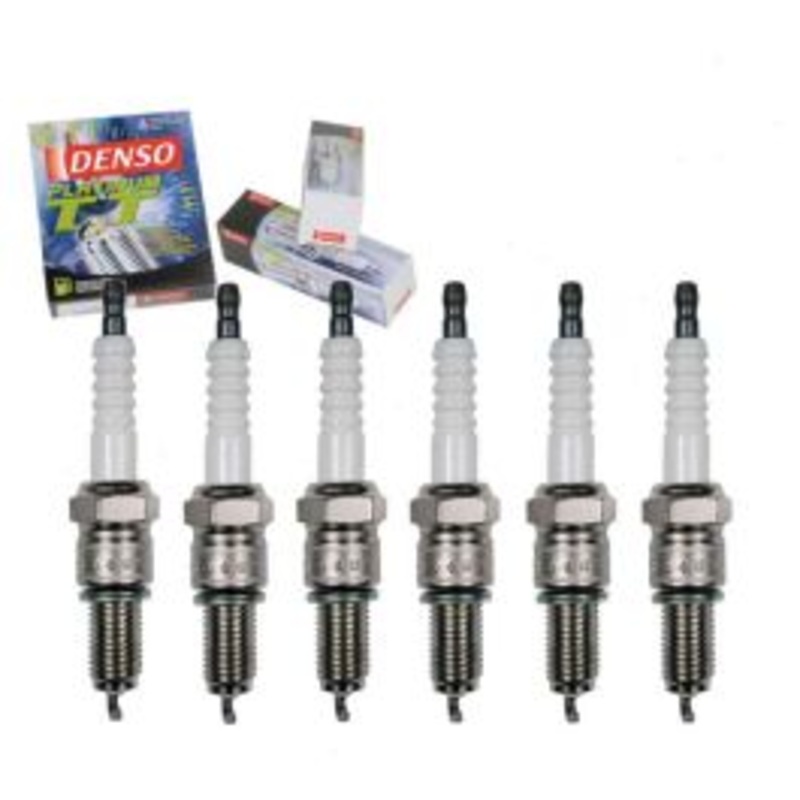 6 pc DENSO Platinum TT Spark Plugs for 1960-1966 Mercedes-Benz 300SE 3.0L L6