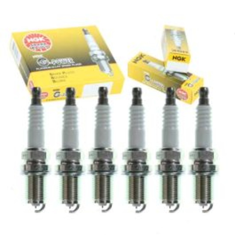 6 pc NGK G-Power Spark Plugs for 1992-1995 Volkswagen Corrado 2.8L V6