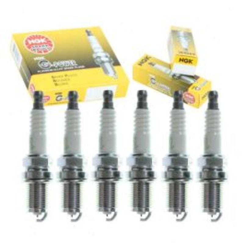 6 pc NGK G-Power Spark Plugs for 1995-1996 Audi Cabriolet 2.8L V6