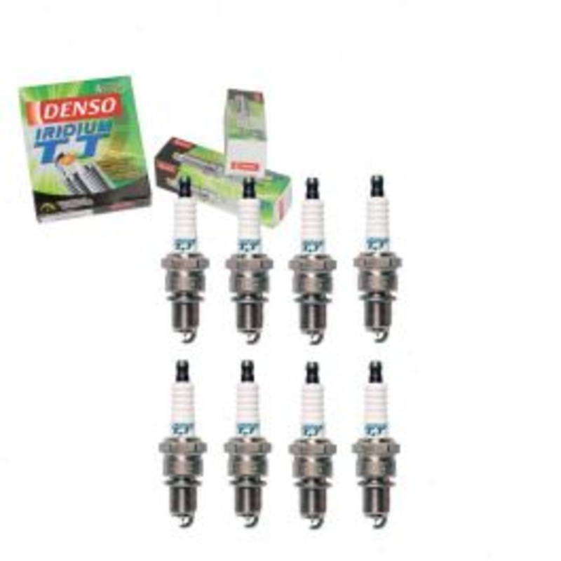 8 pc DENSO Iridium TT Spark Plugs for 1980-1981 Nissan 510 2.0L L4