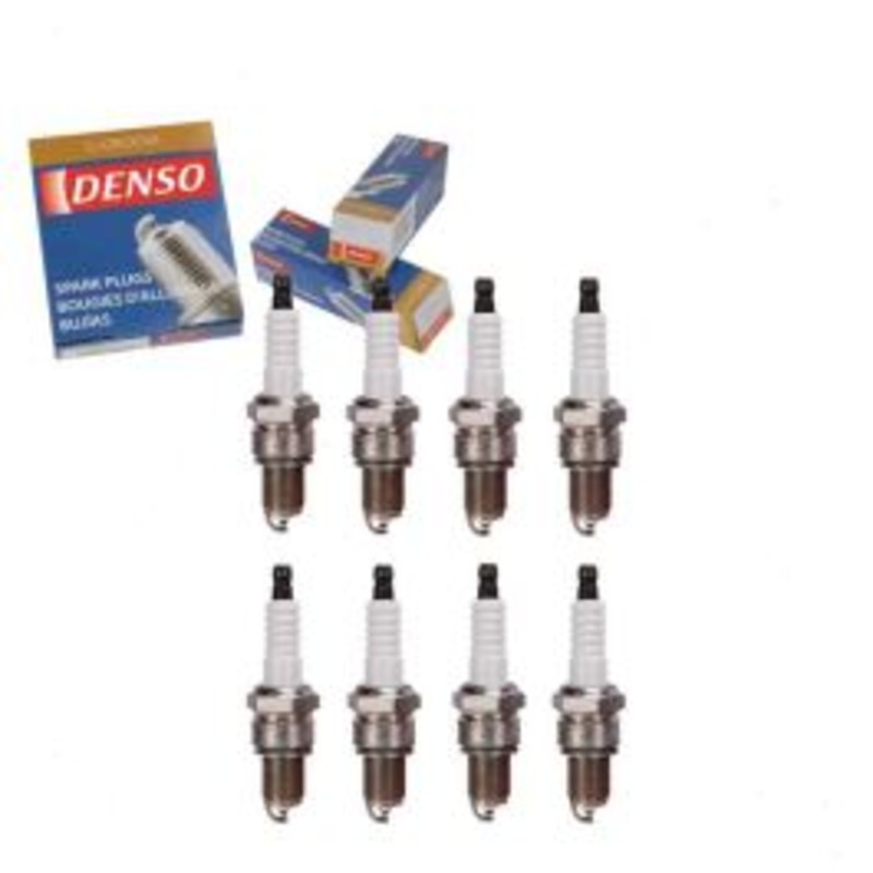 8 pc DENSO Standard U-Groove 3062 W20EX-U Spark Plugs