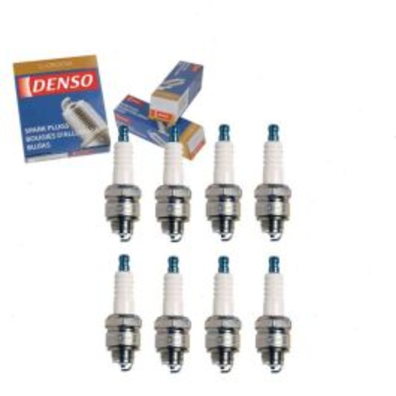 8 pc DENSO Standard U-Groove Spark Plugs for 1958 Cadillac Series 70 Fleetwood Eldorado 6.0L V8