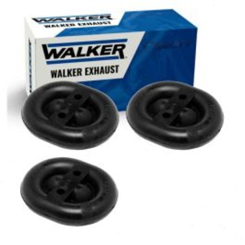 3 pc Walker Extension Pipe Exhaust System Hangers for 1985-1990 Volkswagen Jetta 1.6L L4