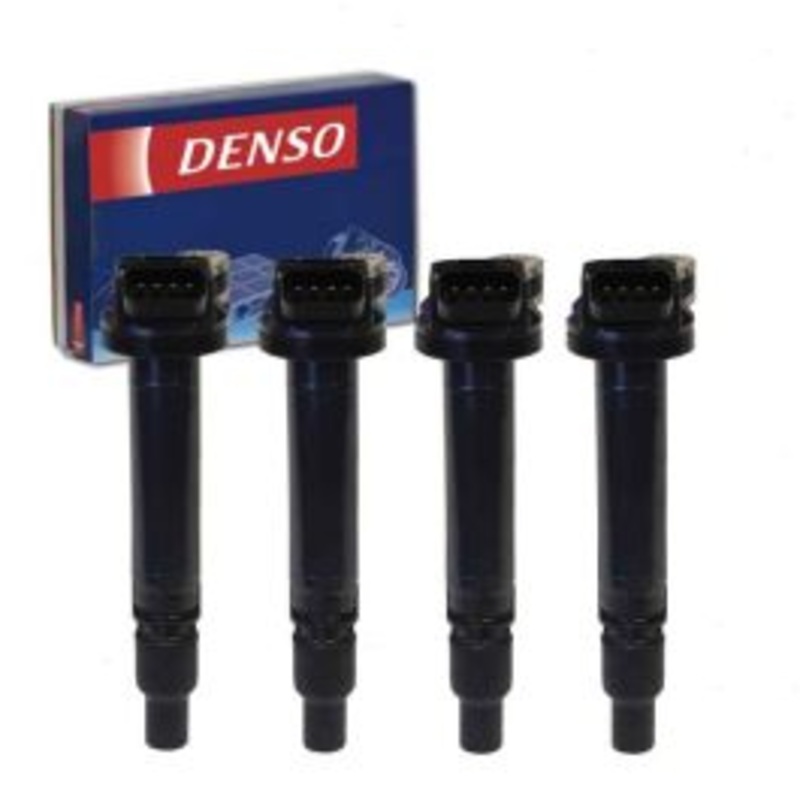 4 pc DENSO Direct Ignition Coils for 2010-2017 Toyota Camry 2.5L L4