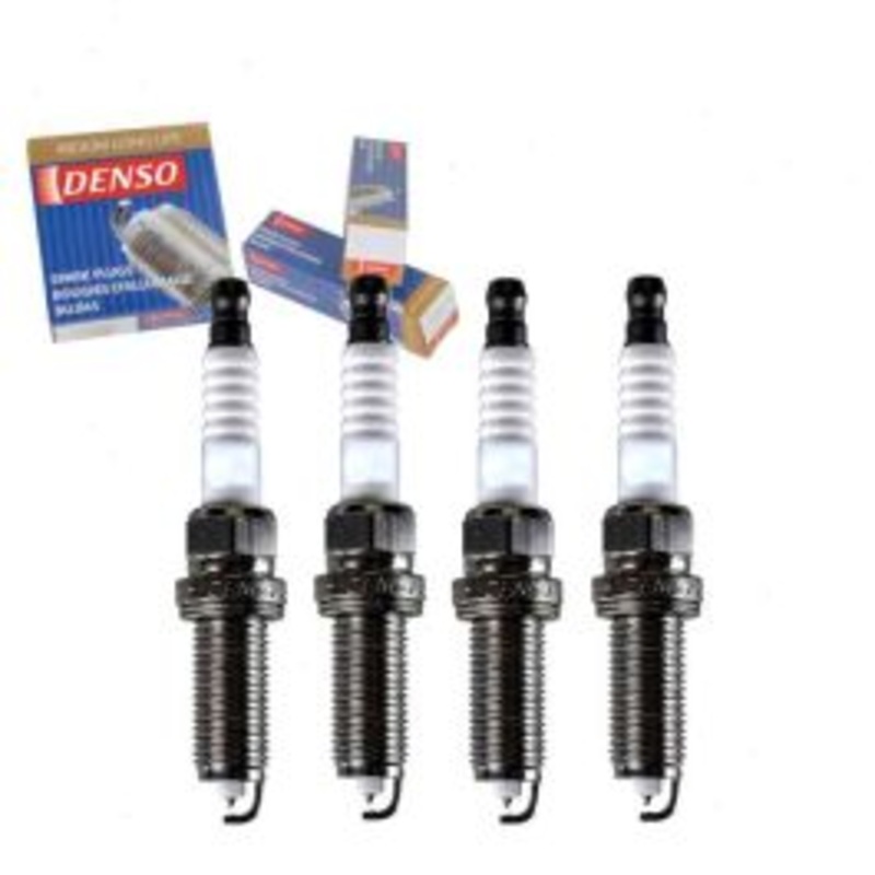 4 pc DENSO Iridium Long Life Spark Plugs for 2015-2016 Toyota Prius V 1.8L L4