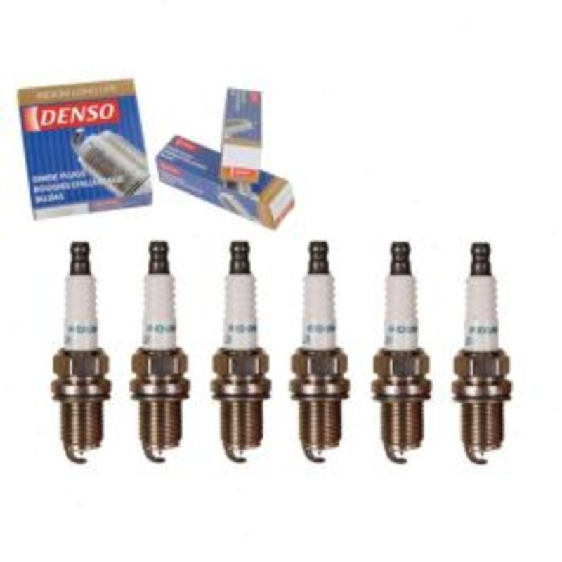 6 pc DENSO Iridium Long Life Spark Plugs for 1994-1995 Audi 90 2.8L V6
