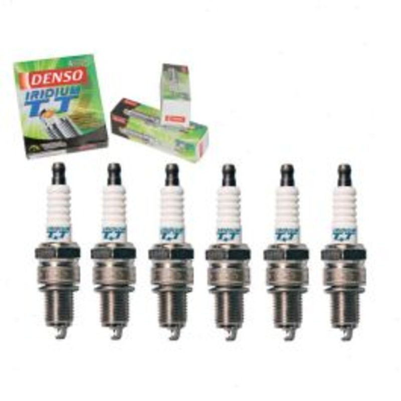 6 pc DENSO Iridium TT Spark Plugs for 1978-1988 Toyota Cressida 2.6L 2.8L L6