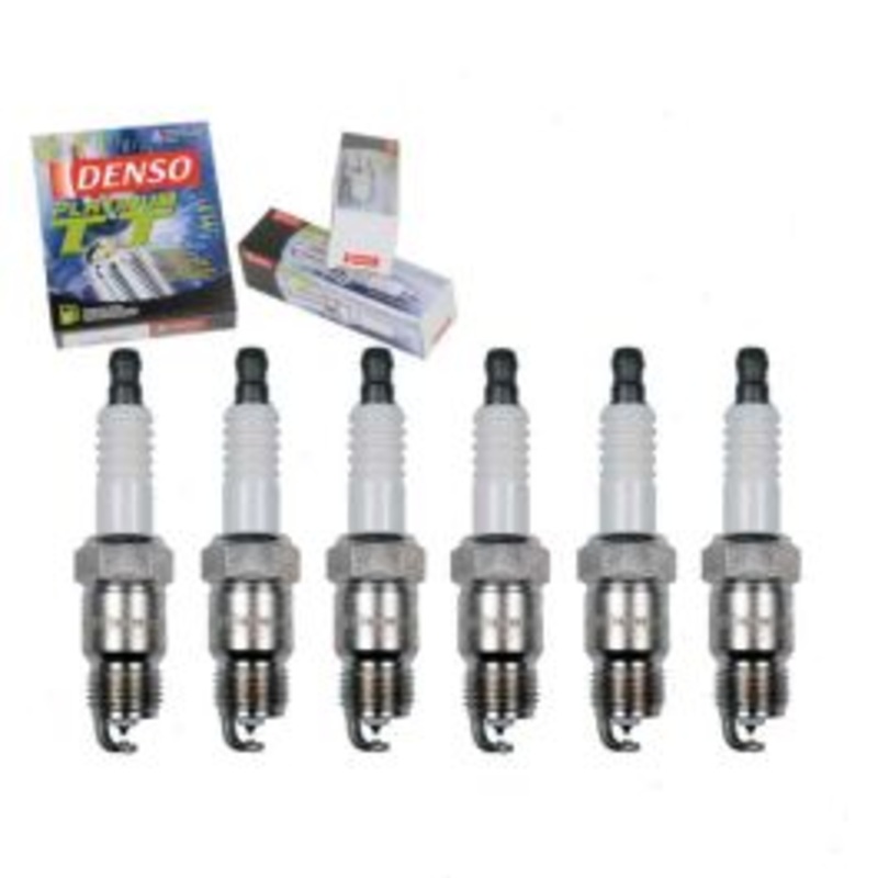 6 pc DENSO Platinum TT Spark Plugs for 1970-1981 Pontiac LeMans 3.8L 4.1L L6 V6