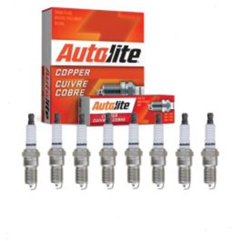 8 pc Autolite Copper Core Spark Plugs for 2000-2012 GMC Yukon XL 2500 6.0L 8.1L V8