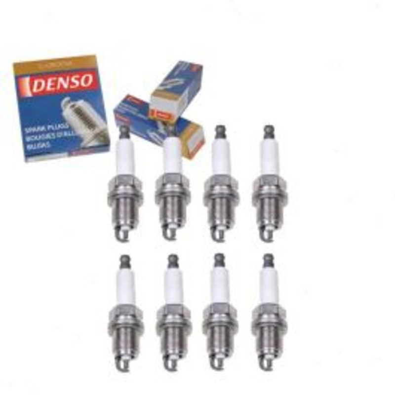 8 pc DENSO Standard U-Groove Spark Plugs for 1998-2003 Dodge Durango 5.2L 5.9L V8