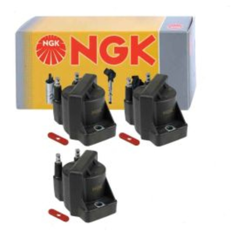 3 pc NGK Ignition Coils for 1987-2005 Pontiac Bonneville 3.8L V6