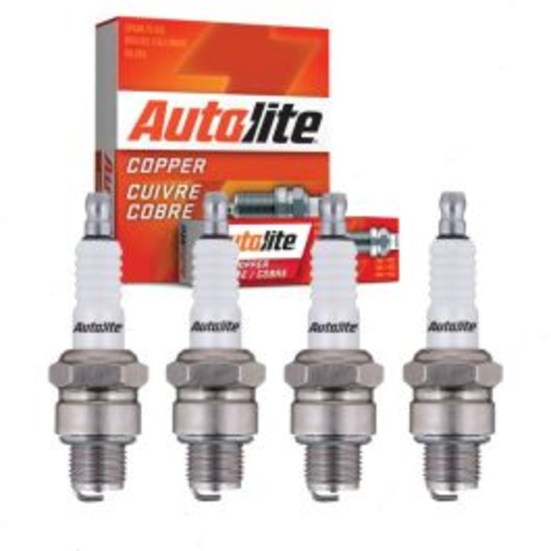 4 pc Autolite Copper Core Spark Plugs for 1947-1950 MG YT