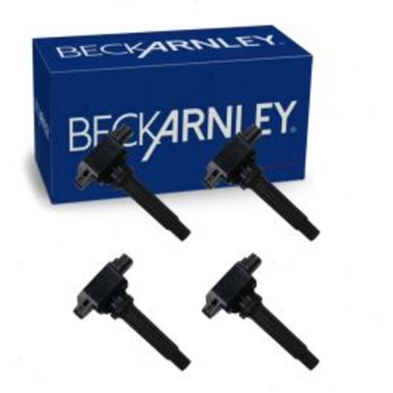 4 pc Beck/Arnley Direct Ignition Coils for 2014-2021 Mazda 6 2.5L L4