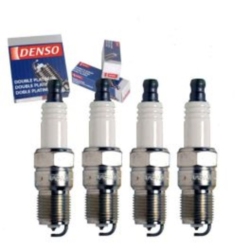 4 pc DENSO Double Platinum Spark Plugs for 1999-2001 Oldsmobile Alero 2.4L L4