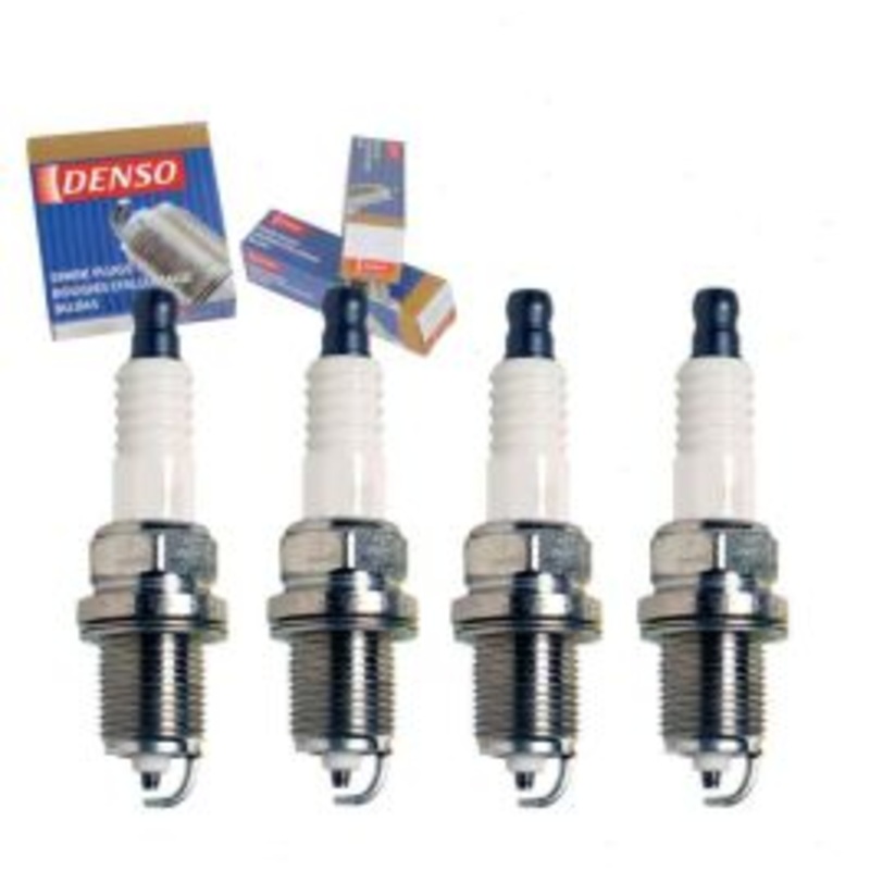 4 pc DENSO Standard Spark Plugs for 1990-1996 Honda Prelude 2.0L 2.1L 2.2L L4