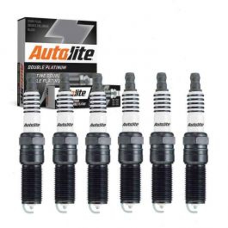 6 pc Autolite Double Platinum Spark Plug for 2012-2017 Chevrolet Caprice