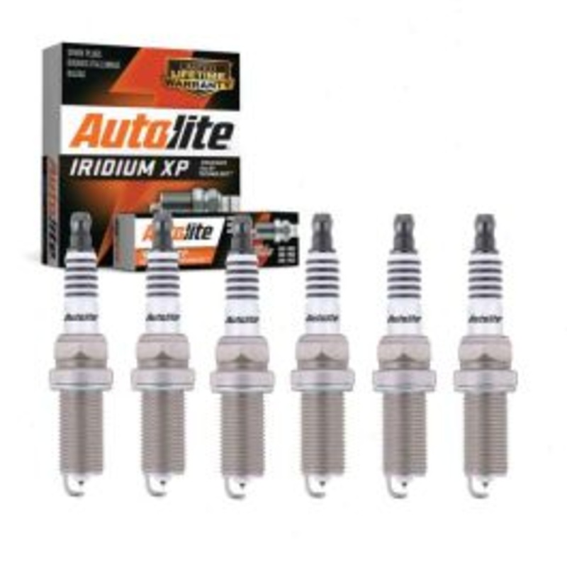 6 pc Autolite Iridium XP Spark Plug for 2001-2012 Nissan Pathfinder 3.5L