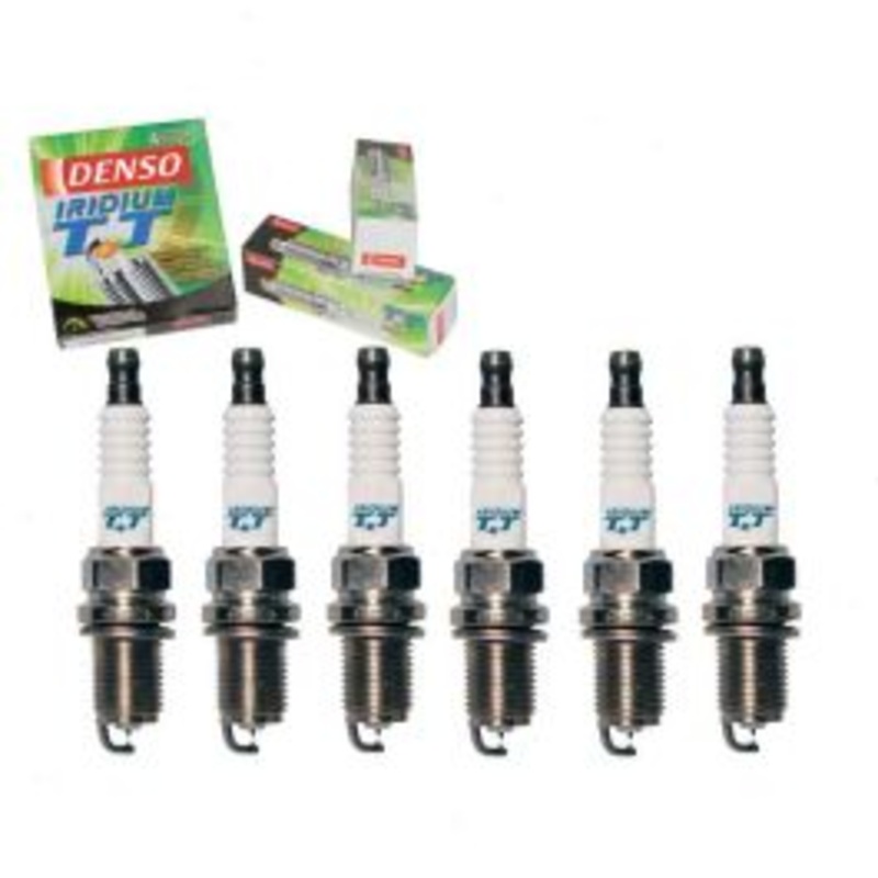 6 pc DENSO Iridium TT Spark Plugs for 1997 Mercedes-Benz SL320 3.2L L6