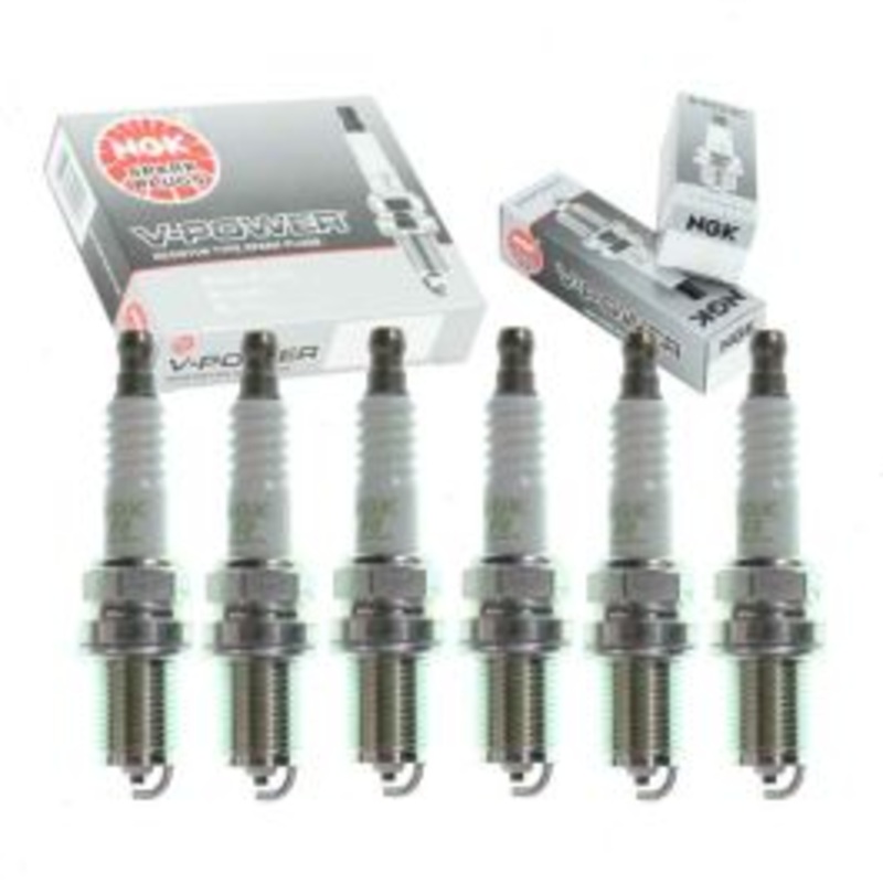 6 pc NGK V-Power Spark Plugs for 1997-2002 BMW Z3 2.5L 2.8L 3.0L 3.2L L6