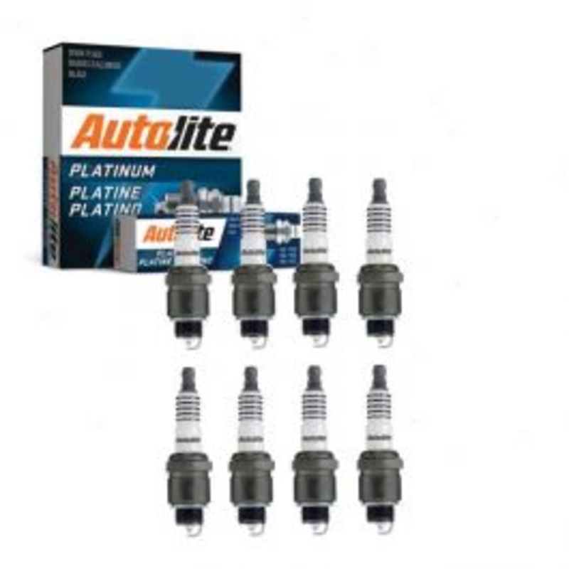 8 pc Autolite Platinum Spark Plug for 1968-1970 Chevrolet C20 Pickup 5.0L V8