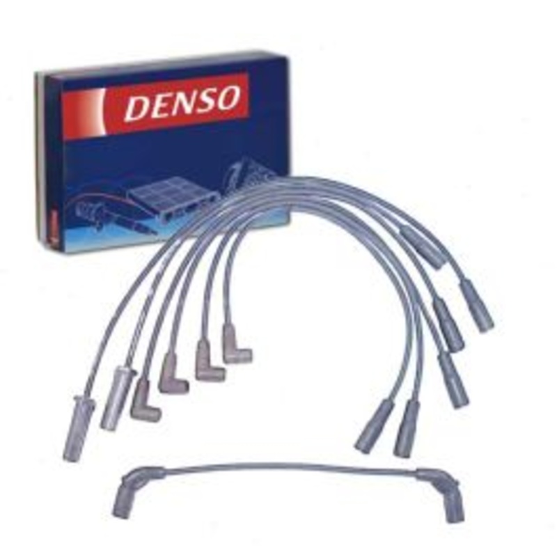 DENSO Spark Plug Wire Set for 1996-1998 Chevrolet P30 4.3L V6