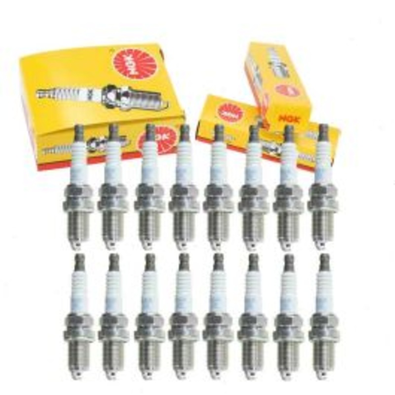 16 pc NGK Standard Spark Plugs for 2000-2006 Mercedes-Benz S500 5.0L V8